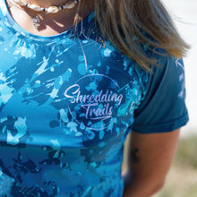 Load image into Gallery viewer, Shredding Trails, Ocean inspired Jersey has the ability to tap into the slightest breeze, keeping you comfortable and cool during the heat of summer. Manufactured in Australia from the finest Italian fabric, and from the land of Formula 1 legend Ferrari, this Jersey simply screams performance, style and luxury!