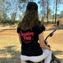 Load image into Gallery viewer, Ladies Rolled Sleeve Organic Tee