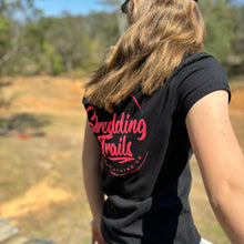 Load image into Gallery viewer, Ladies Rolled Sleeve Organic Tee