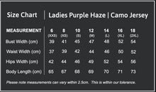 Load image into Gallery viewer, Women&#39;s All Mountain Raptor Jersey | Camo Purple Haze
