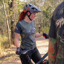 Load image into Gallery viewer, Women's All Mountain Raptor Jersey | Camo Green