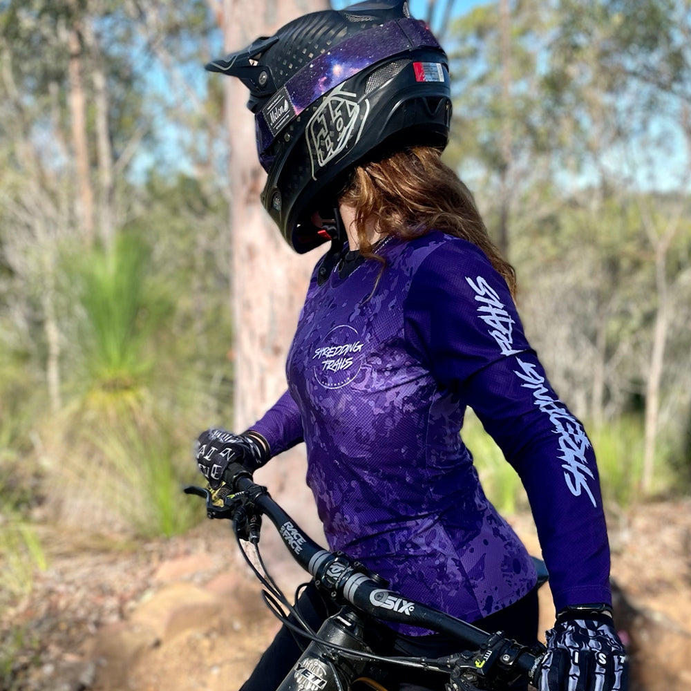 Women's All Mountain Raptor Jersey | Purple Haze Long Sleeve