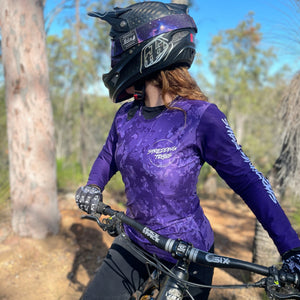 Women's All Mountain Raptor Jersey | Purple Haze Long Sleeve