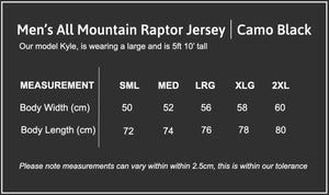 Men's Winter Camo Long Sleeve Jersey