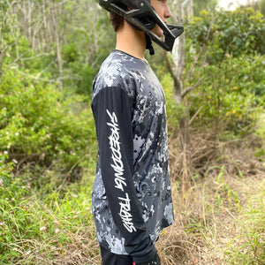 Youth Winter Camo MTB Jersey