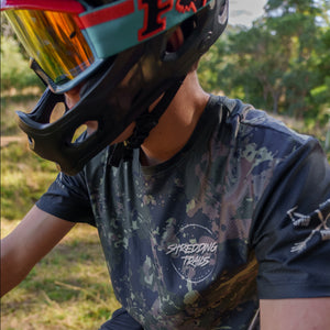Youth All Mountain Raptor Jersey | Camo Green